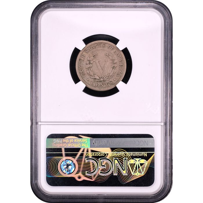 1885 Liberty Nickel (5c) Reverse Slab Image