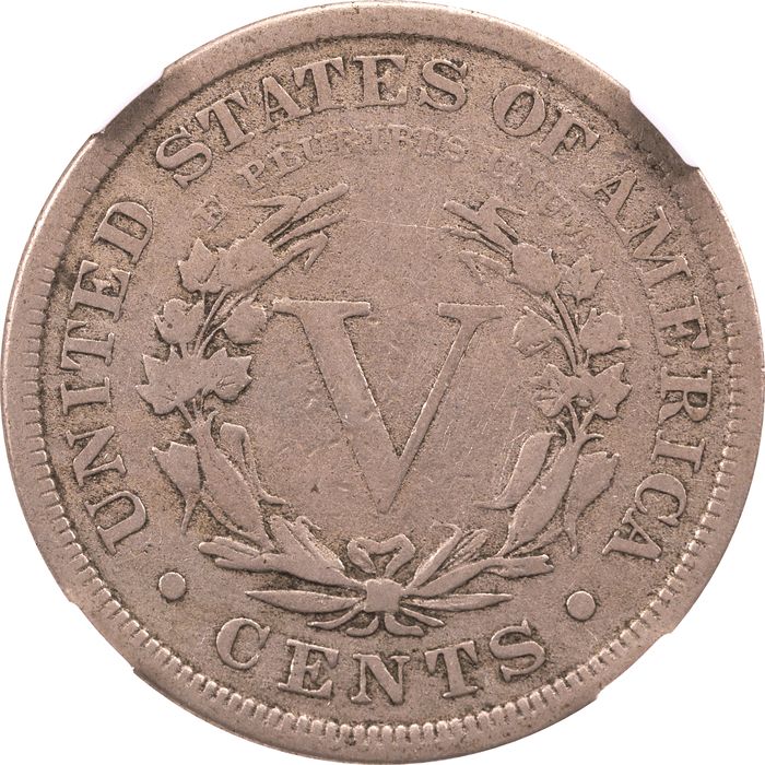 1885 Liberty Nickel (5c) Reverse Image