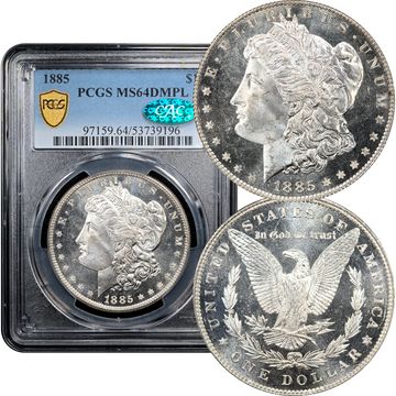 1885 Morgan Dollar ($1) Composite Image