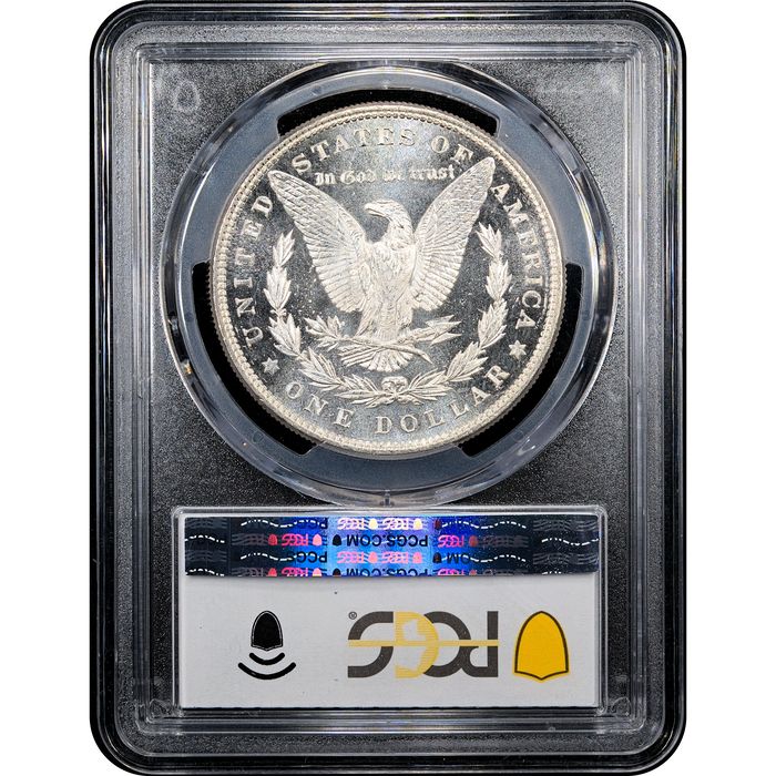 1885 Morgan Dollar ($1) Reverse Slab Image
