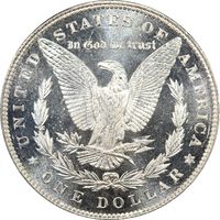 1885 Morgan Dollar ($1) Reverse Image