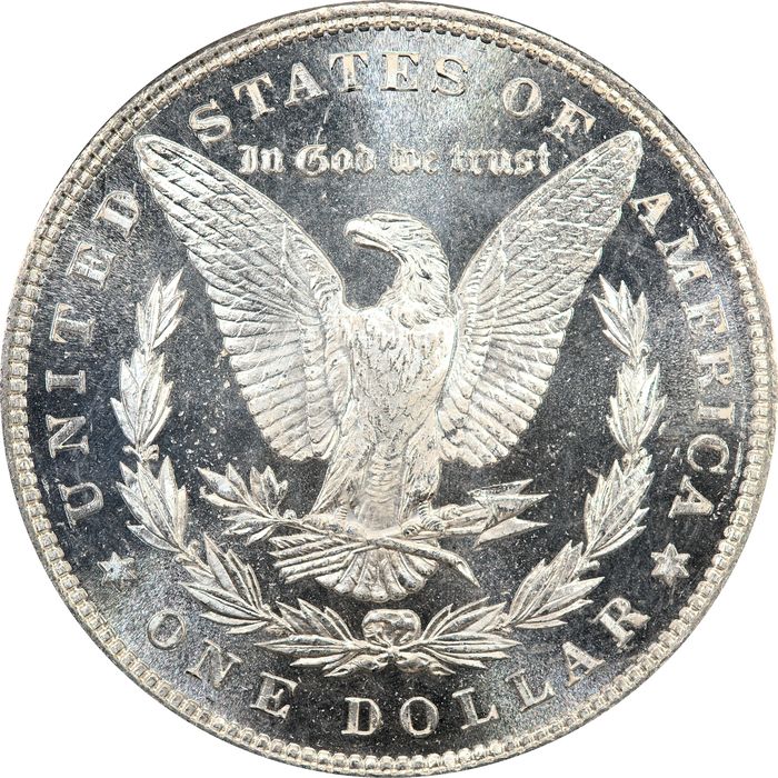 1885 Morgan Dollar ($1) Reverse Image