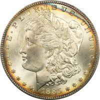 1885 Morgan Dollar ($1) Photo 3