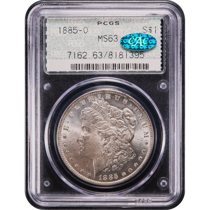 1885-O Morgan Dollar ($1) Doily Obverse Image