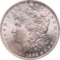 1885-O Morgan Dollar ($1) Doily Photo 3