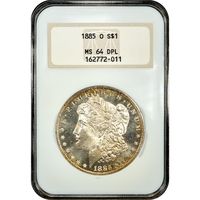 1885-O Morgan Dollar ($1) Obverse Slab Image