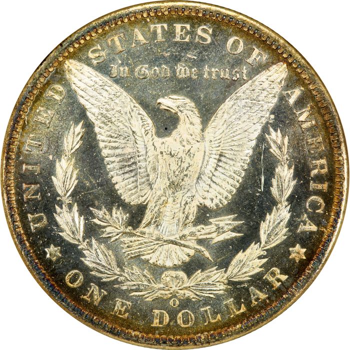 1885-O Morgan Dollar ($1) Reverse Image