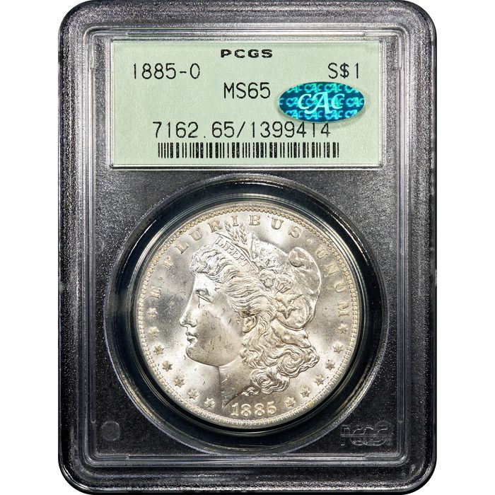 1885-O Morgan Dollar ($1) OGH Obverse Image