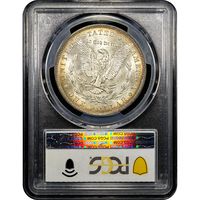 1885-O Morgan Dollar ($1) Rainbow Toner Reverse Image