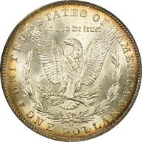 1885-O Morgan Dollar ($1) Rainbow Toner Photo 4