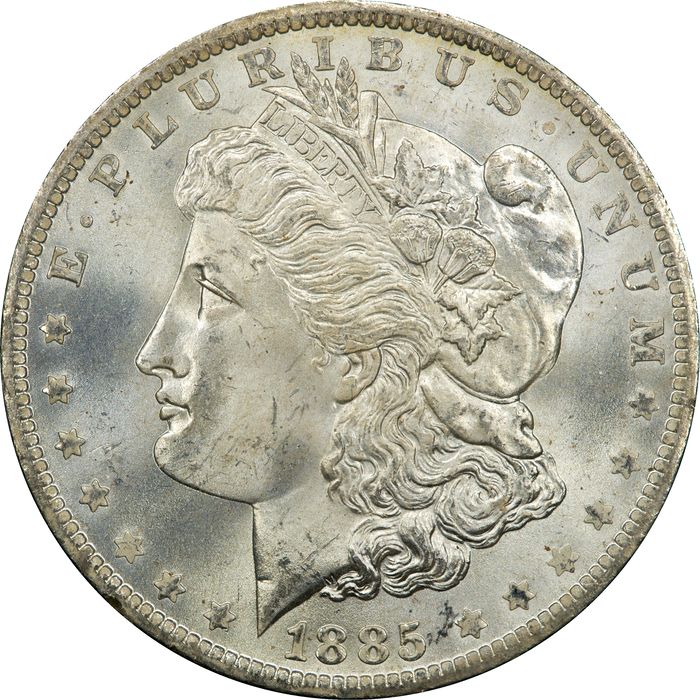 1885-O Morgan Dollar ($1) Rattler Photo 3