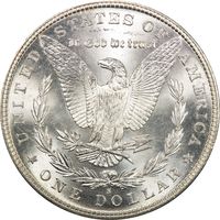 1885-S Morgan Dollar ($1) Reverse Image