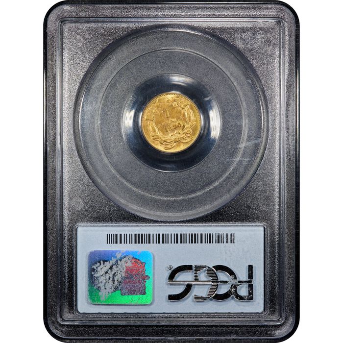 1886 Gold Dollar ($1) Reverse Slab Image