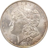1886 Morgan Dollar ($1) OGH Obverse Image