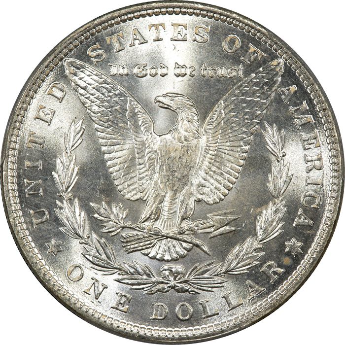 1886 Morgan Dollar ($1) Reverse Image