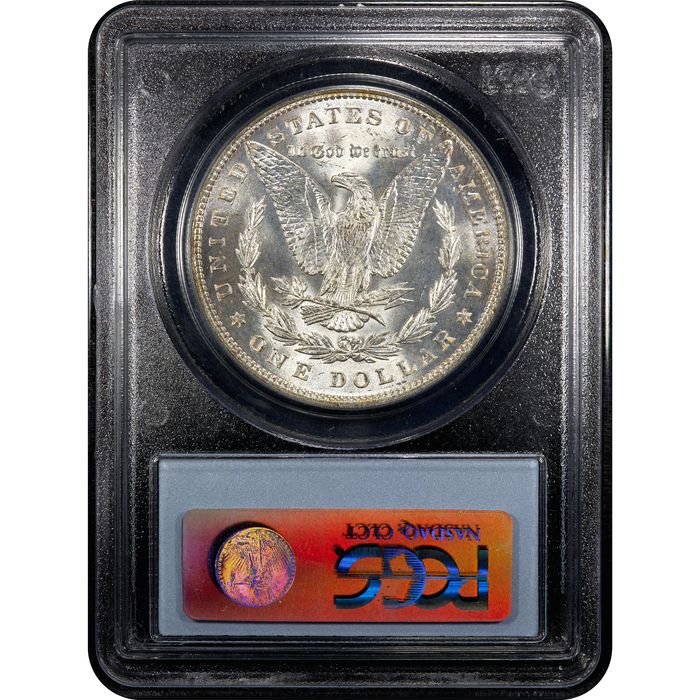 1886 Morgan Dollar Reverse Image