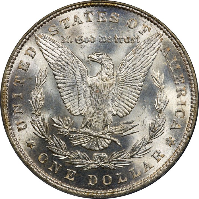 1886 Morgan Dollar Photo 4