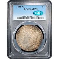 1886-O Morgan Dollar ($1) Obverse Slab Image