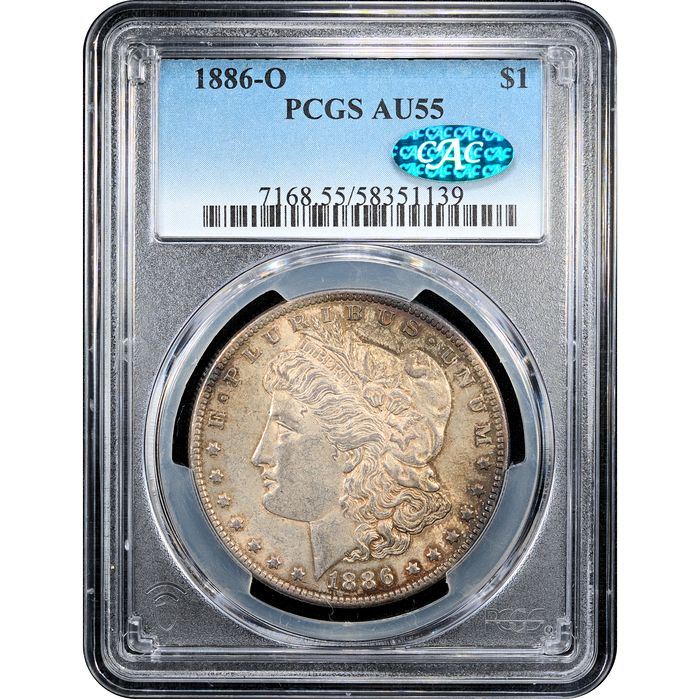 1886-O Morgan Dollar ($1) Obverse Slab Image