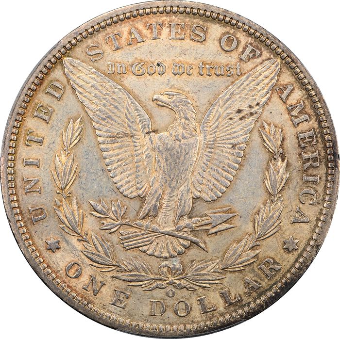 1886-O Morgan Dollar ($1) Reverse Image