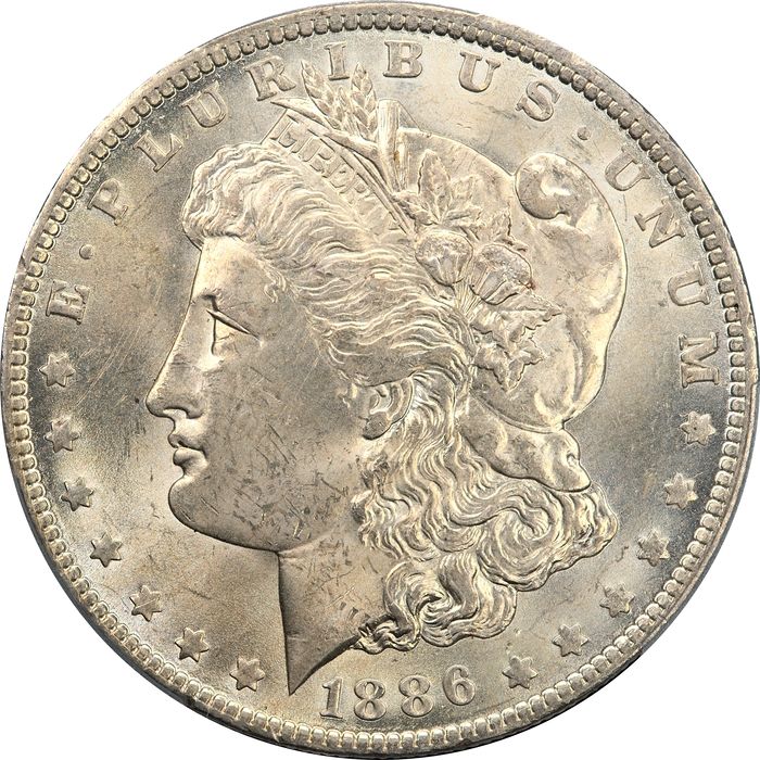 1886-O Morgan Dollar ($1) Obverse Image