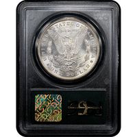 1887 Morgan Dollar ($1) OGH Reverse Slab Image