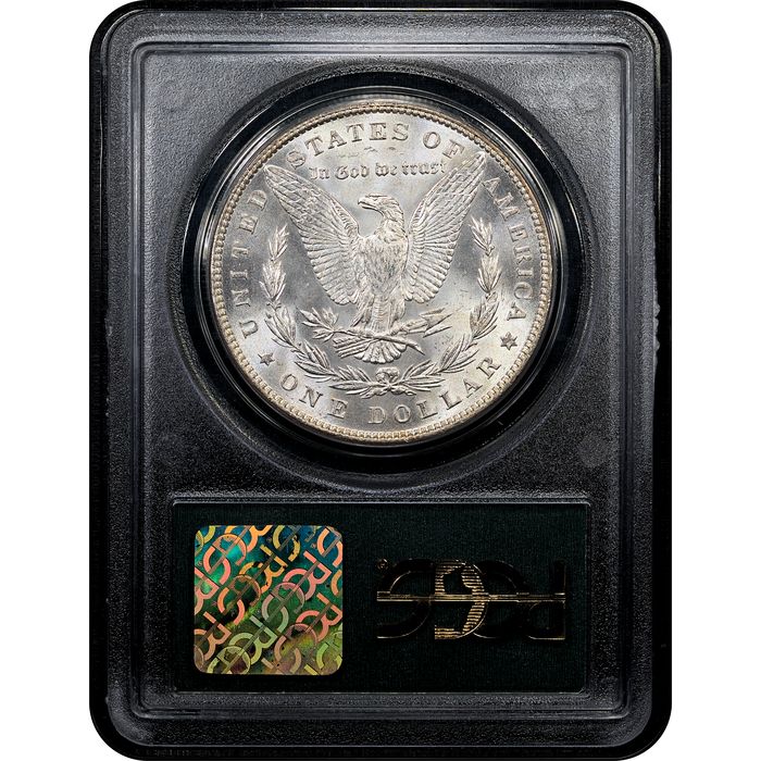 1887 Morgan Dollar ($1) OGH Reverse Slab Image