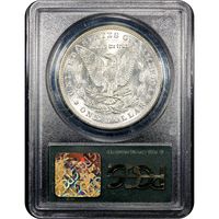 1887 Morgan Dollar ($1) OGH Reverse Slab Image