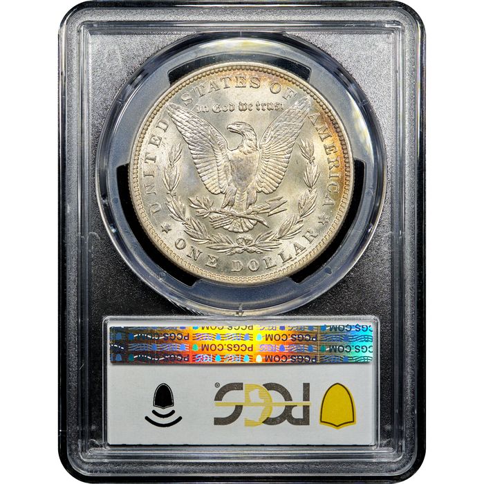 1887 Morgan Dollar ($1) Reverse Slab Image
