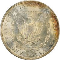 1887 Morgan Dollar ($1) Reverse Image