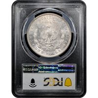 1887 Morgan Dollar ($1) Reverse Slab Image