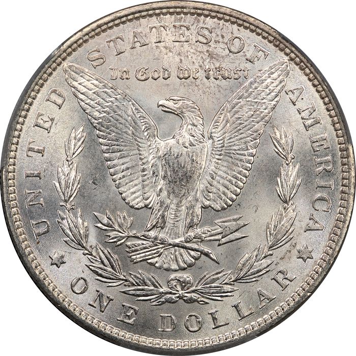 1887 Morgan Dollar ($1) Reverse Image
