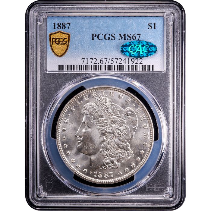 1887 Morgan Dollar ($1) Obverse Image