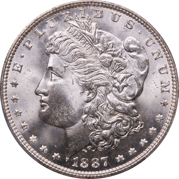 1887 Morgan Dollar ($1) Photo 3