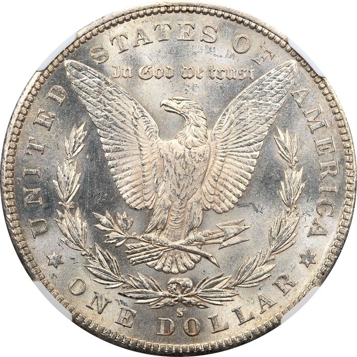 1887-S Morgan Dollar ($1) Reverse Image