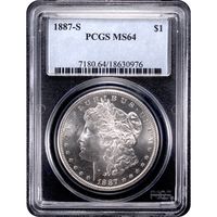 1887-S Morgan Dollar ($1) Obverse Image