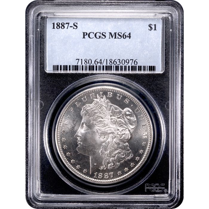 1887-S Morgan Dollar ($1) Obverse Image