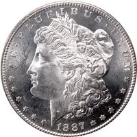 1887-S Morgan Dollar ($1) Photo 3