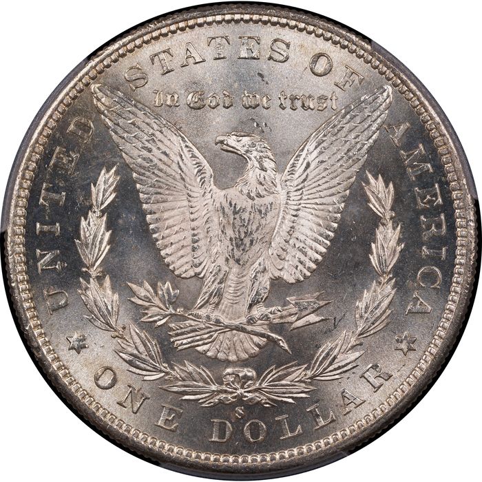 1887-S Morgan Dollar ($1) Reverse Image