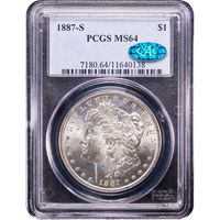 1887-S Morgan Dollar ($1) Obverse Image