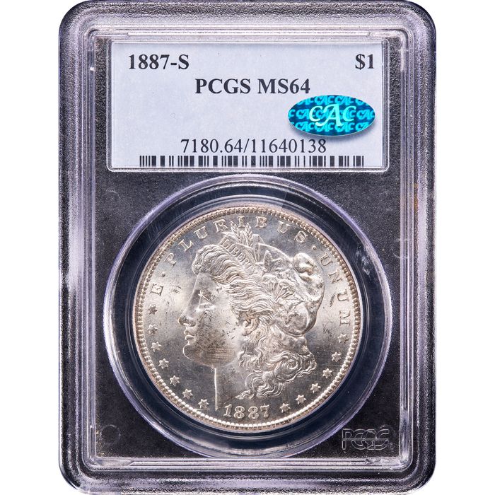 1887-S Morgan Dollar ($1) Obverse Image