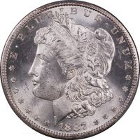 1887-S Morgan Dollar ($1) Obverse Image