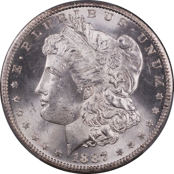1887-S Morgan Dollar ($1) Obverse Image