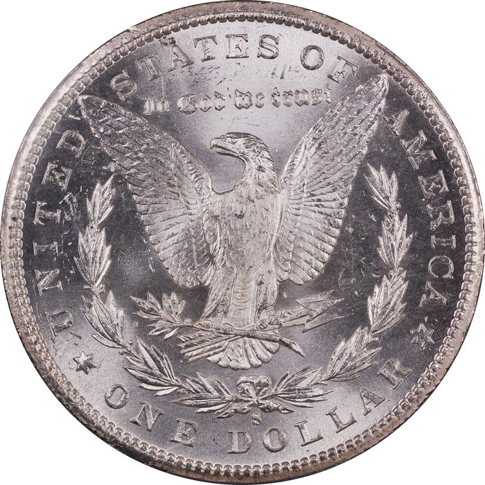 1887-S Morgan Dollar ($1) Reverse Image