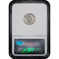 1887 Seated Liberty Dime (10c) Reverse Slab Image