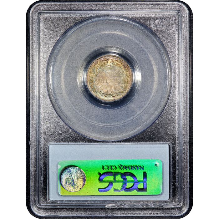 1887 Seated Liberty Dime (10c) Reverse Image