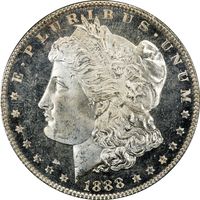 1888 Morgan Dollar ($1) Photo 3