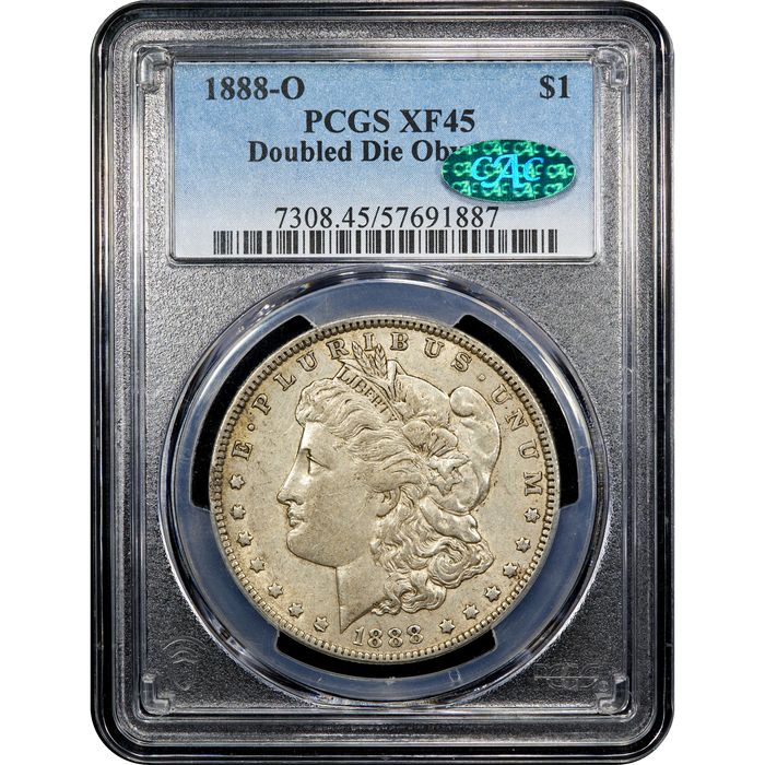 1888-O Morgan Dollar ($1) Doubled Die Obverse Obverse Slab Image
