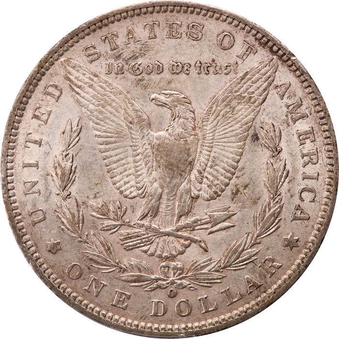 1888-O Morgan Dollar ($1) VAM 4 Hot Lips Reverse Image
