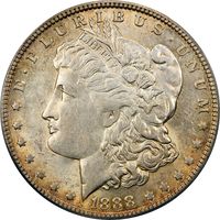 1888-O Morgan Dollar ($1) VAM 4 Hot Lips Obverse Image